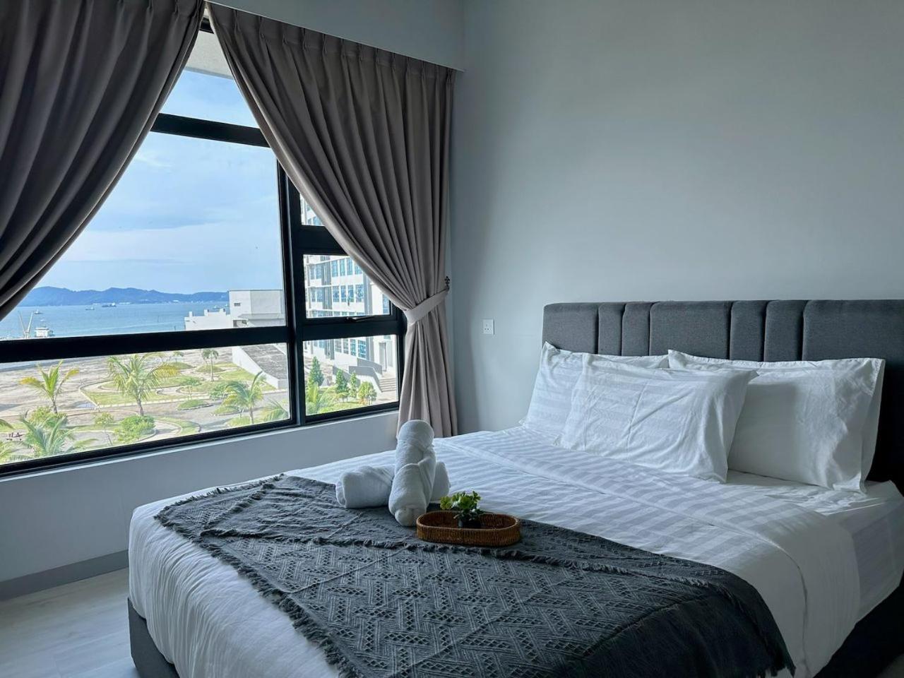 Jesselton Quay Sea & Pool View For 6 Pax Apartment Kota Kinabalu Luaran gambar